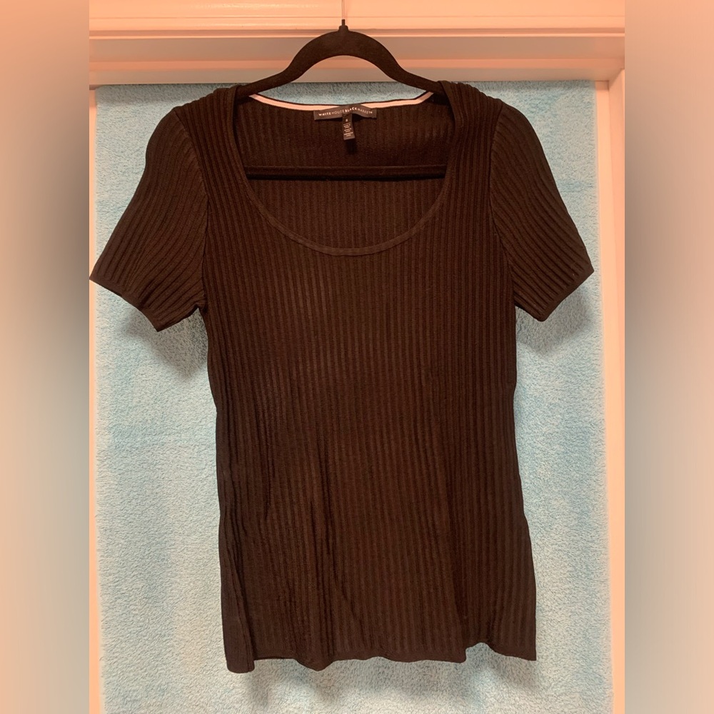 WHITE HOUSE BLACK MARKET BLACK TOP SIZE: SMALL